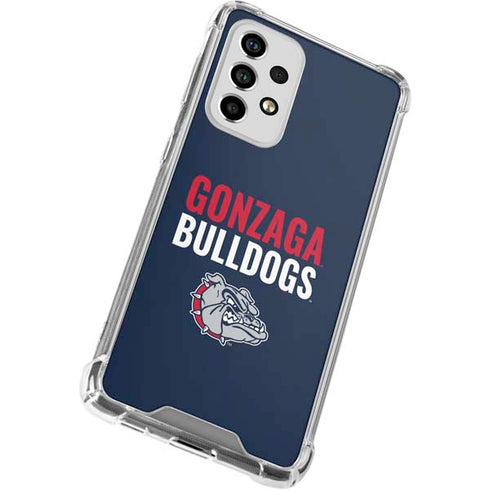 Gonzaga University Bulldogs Bold Galaxy A53 5G Clear Case