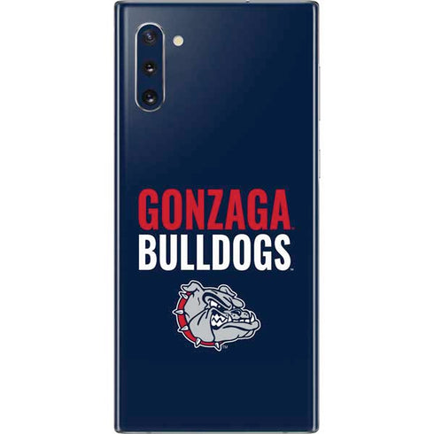 Gonzaga University Bulldogs Bold Galaxy Note 10 Skin