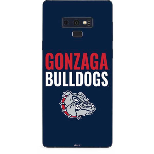 Gonzaga University Bulldogs Bold Galaxy Note 9 Skin