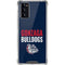 Gonzaga University Bulldogs Bold Galaxy Note20 5G Clear Case