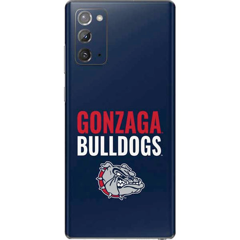 Gonzaga University Bulldogs Bold Galaxy Note20 5G Skin