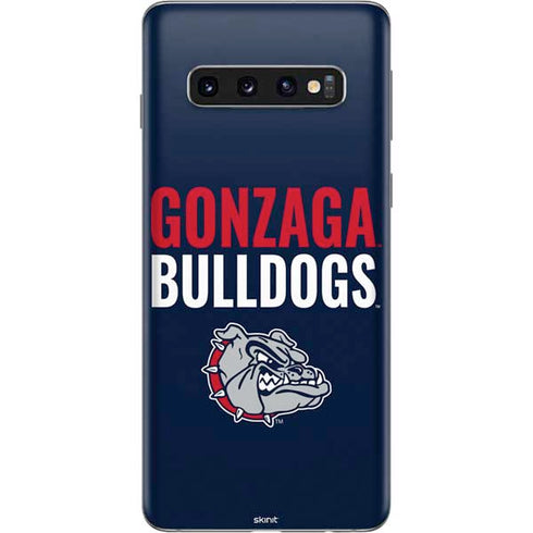 Gonzaga University Bulldogs Bold Galaxy S10 Skin