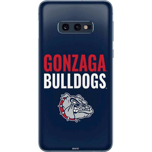 Gonzaga University Bulldogs Bold Galaxy S10e Skin