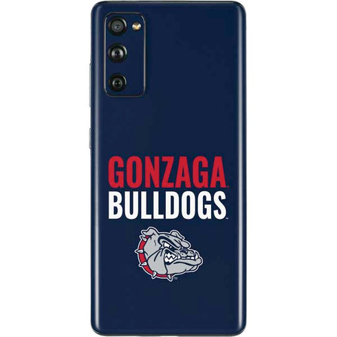 Gonzaga University Bulldogs Bold Galaxy S20 Fan Edition Skin