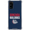 Gonzaga University Bulldogs Bold Galaxy S20 FE Clear Case