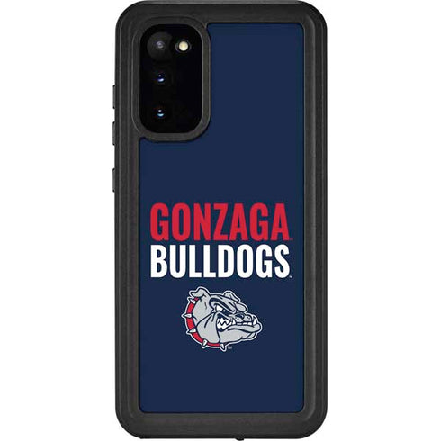 Gonzaga University Bulldogs Bold Galaxy S20 Waterproof Case