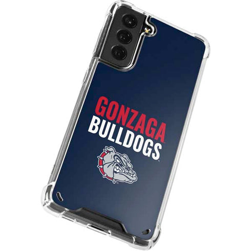Gonzaga University Bulldogs Bold Galaxy S21 5G Clear Case