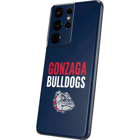 Gonzaga University Bulldogs Bold Galaxy S21 Ultra 5G Skin
