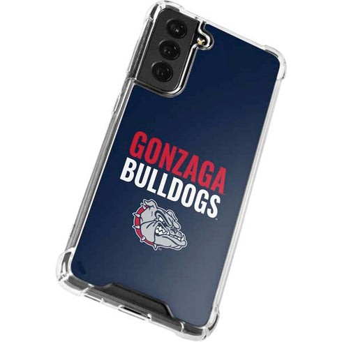 Gonzaga University Bulldogs Bold Galaxy S22 Plus Clear Case