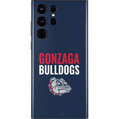 Gonzaga University Bulldogs Bold Galaxy S22 Ultra Skin