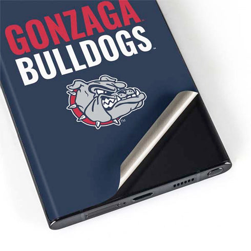 Gonzaga University Bulldogs Bold Galaxy S22 Ultra Skin
