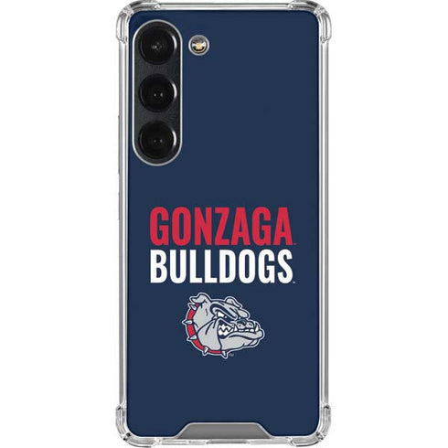 Gonzaga University Bulldogs Bold Galaxy S23 Clear Case
