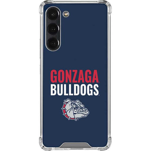 Gonzaga University Bulldogs Bold Galaxy S23 Plus Clear Case