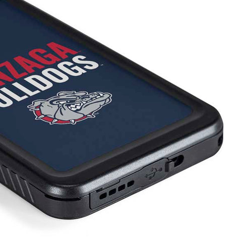 Gonzaga University Bulldogs Bold Galaxy S23 Plus Waterproof Case