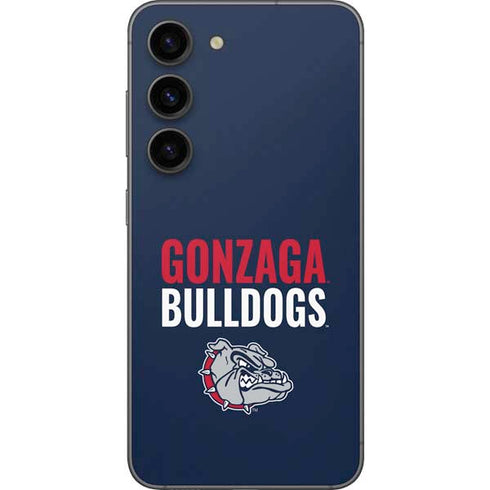 Gonzaga University Bulldogs Bold Galaxy S23 Skin