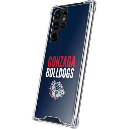 Gonzaga University Bulldogs Bold Galaxy S24 Ultra Clear Case