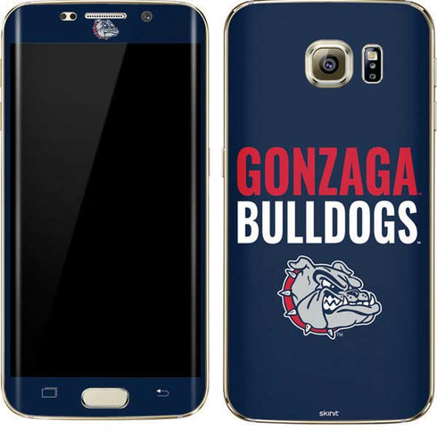 Gonzaga University Bulldogs Bold Galaxy S7 Edge Skin
