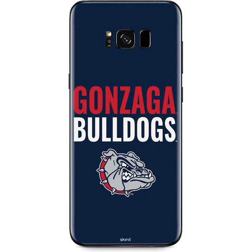 Gonzaga University Bulldogs Bold Galaxy S8 Plus Skin