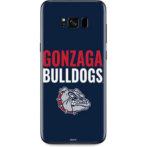 Gonzaga University Bulldogs Bold Galaxy S8 Skin