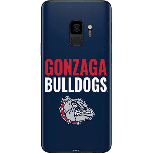 Gonzaga University Bulldogs Bold Galaxy S9 Skin