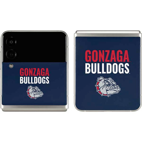Gonzaga University Bulldogs Bold Galaxy Z Flip3 5G Skin