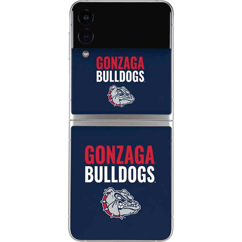 Gonzaga University Bulldogs Bold Galaxy Z Flip4 5G Skin