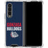 Gonzaga University Bulldogs Bold Galaxy Z Fold4 5G Clear Case