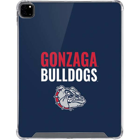 Gonzaga University Bulldogs Bold iPad Pro 12.9in (2020) Clear Case
