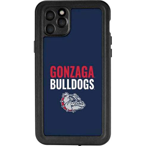 Gonzaga University Bulldogs Bold iPhone 11 Pro Max Waterproof Case