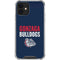 Gonzaga University Bulldogs Bold iPhone 12 Clear Case