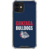 Gonzaga University Bulldogs Bold iPhone 12 Mini Clear Case