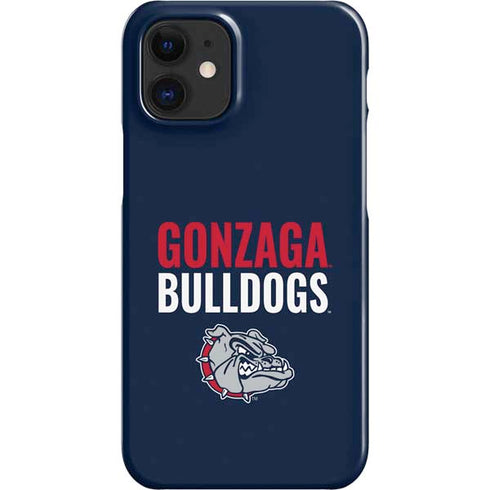 Gonzaga University Bulldogs Bold iPhone 12 Mini Lite Case