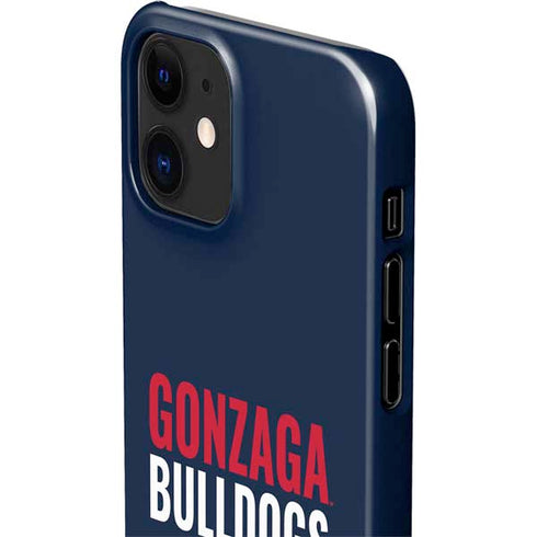 Gonzaga University Bulldogs Bold iPhone 12 Mini Lite Case
