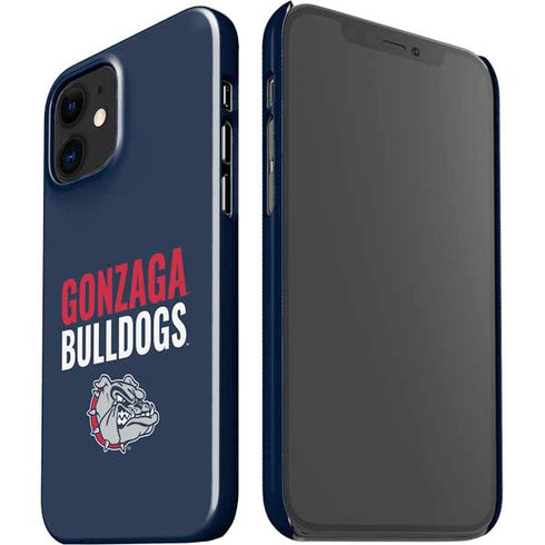 Gonzaga University Bulldogs Bold iPhone 12 Mini Lite Case