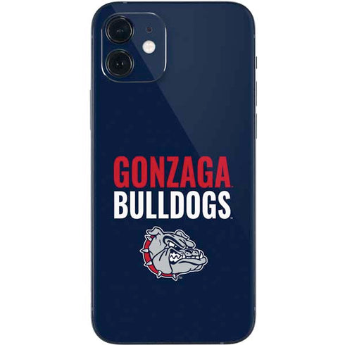 Gonzaga University Bulldogs Bold iPhone 12 Mini Skin