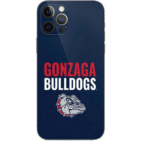 Gonzaga University Bulldogs Bold iPhone 12 Pro Skin