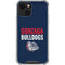 Gonzaga University Bulldogs Bold iPhone 13 Clear Case