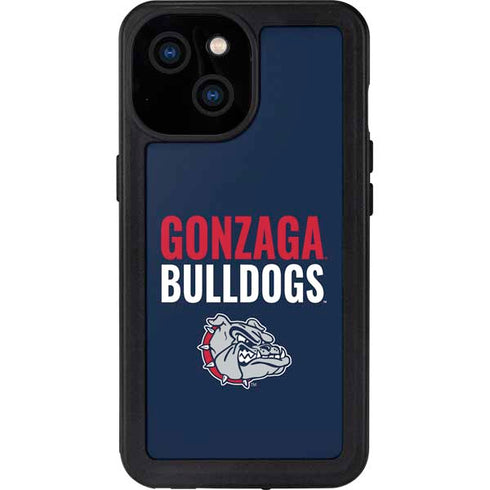 Gonzaga University Bulldogs Bold iPhone 13 Mini Waterproof Case