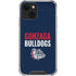 Gonzaga University Bulldogs Bold iPhone 14 Clear Case