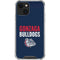 Gonzaga University Bulldogs Bold iPhone 14 Plus Clear Case