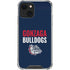Gonzaga University Bulldogs Bold iPhone 14 Plus Clear Case