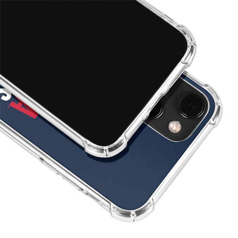 Gonzaga University Bulldogs Bold iPhone 14 Plus Clear Case