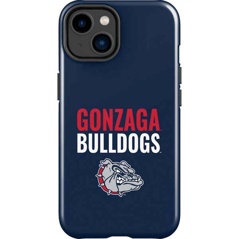 Gonzaga University Bulldogs Bold iPhone 15 Plus Impact Case