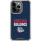 Gonzaga University Bulldogs Bold iPhone 14 Pro Clear Case