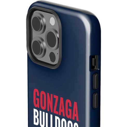Gonzaga University Bulldogs Bold iPhone 15 Pro Impact Case