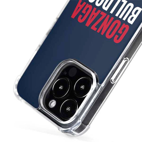Gonzaga University Bulldogs Bold iPhone 15 Pro MagSafe Case