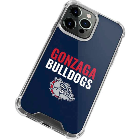 Gonzaga University Bulldogs Bold iPhone 15 Pro Max Clear Case