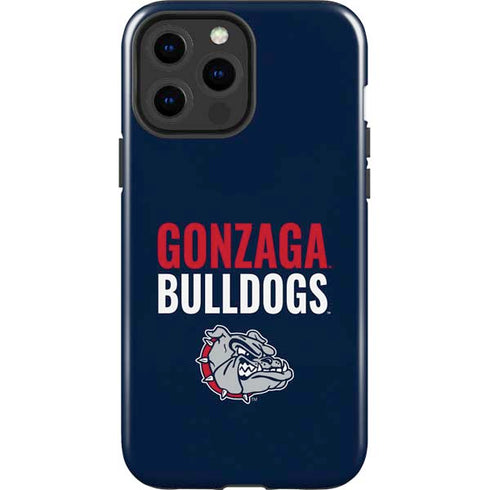 Gonzaga University Bulldogs Bold iPhone 15 Pro Max Impact Case