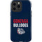 Gonzaga University Bulldogs Bold iPhone 15 Pro Max Impact Case