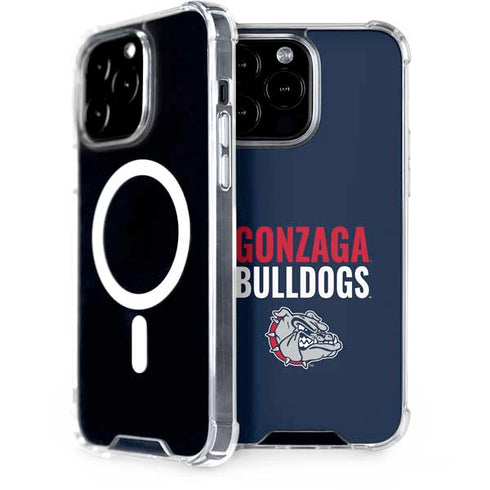 Gonzaga University Bulldogs Bold iPhone 14 Pro Max MagSafe Case